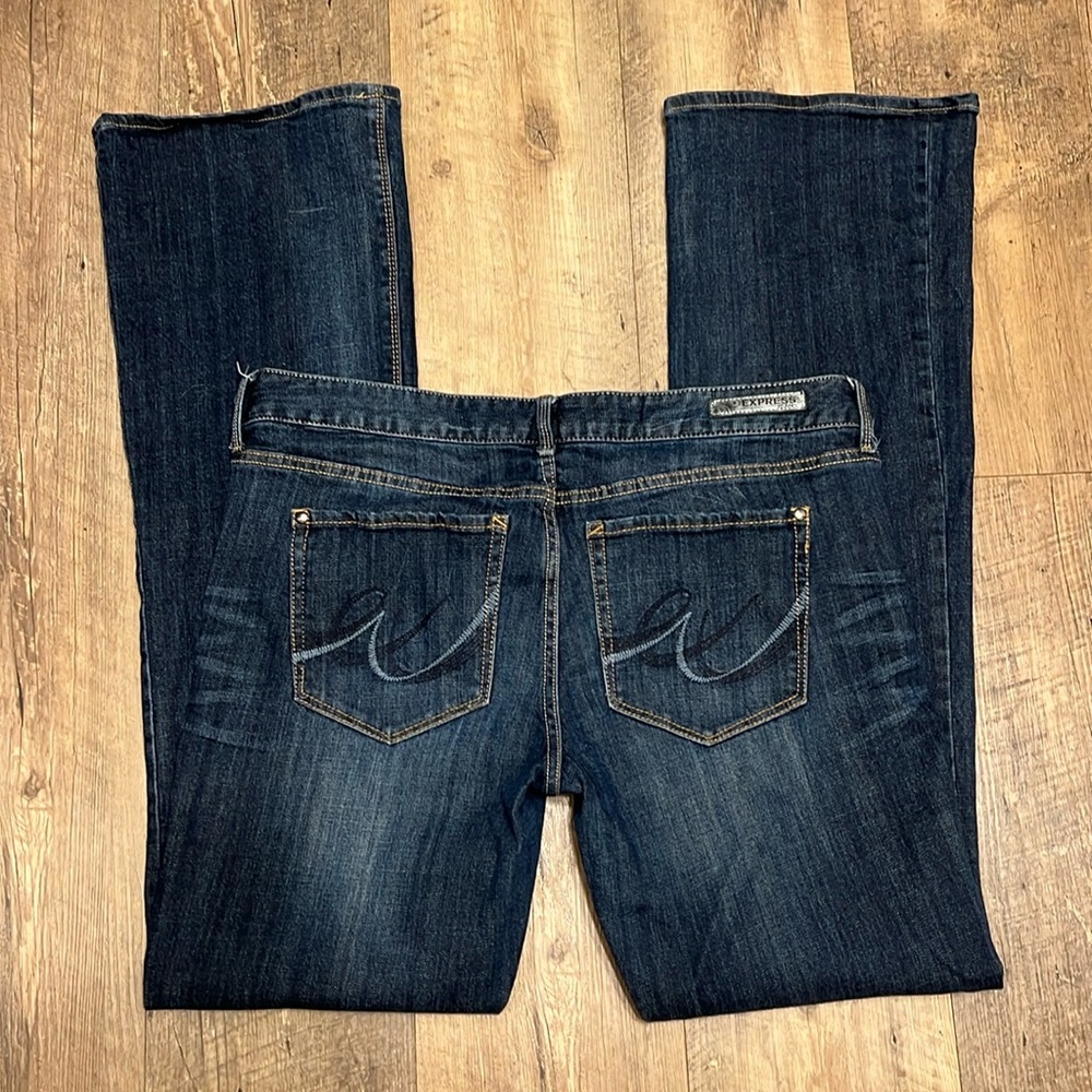 Express Indigo Boot Cut Jeans